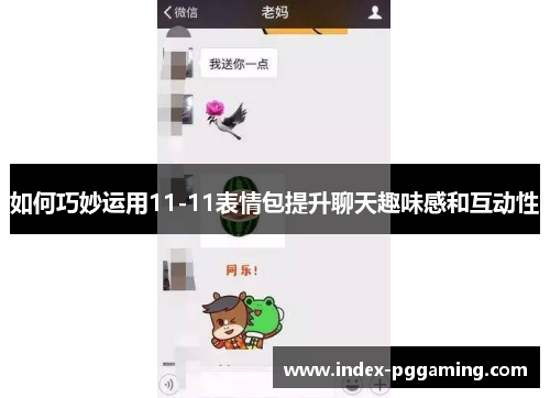 如何巧妙运用11-11表情包提升聊天趣味感和互动性