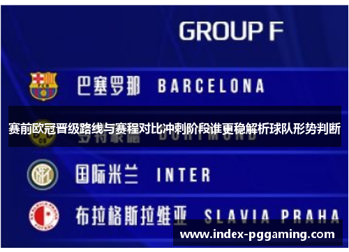 赛前欧冠晋级路线与赛程对比冲刺阶段谁更稳解析球队形势判断